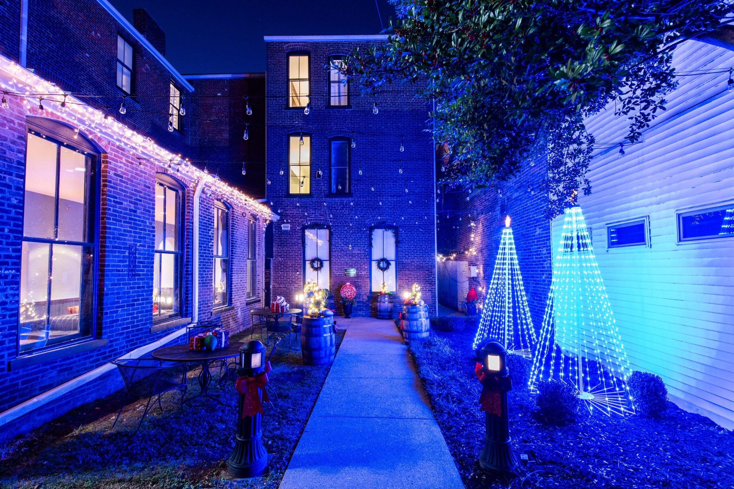 Private event space at The Woodford Hotel, Versailles KY